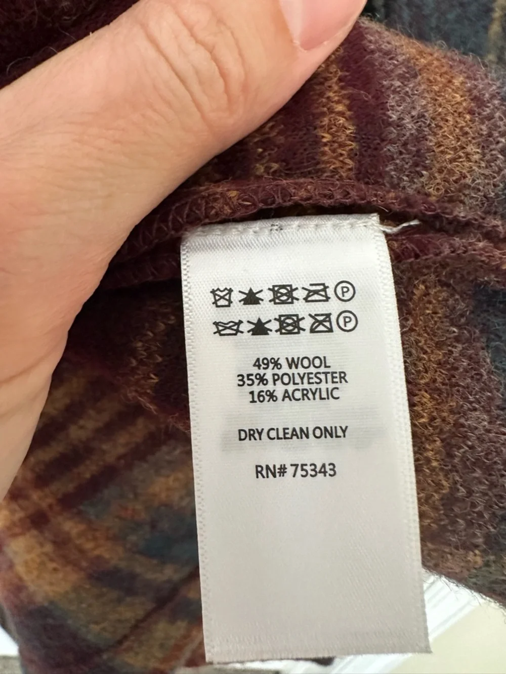 RACHEL ZOE PLAID WOOL RETRO BLAZER PEA COAT